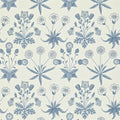 Daisy Blue and Ivory Wallpaper by Morris & Co