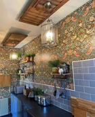 216868 Strawberry Thief Compilation Wallpaper By Morris & Co