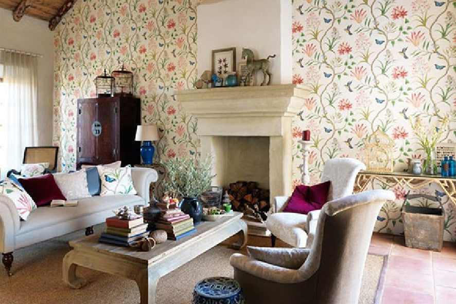 213386 ( DVOY213386 ) Clementine Voyage of Discovery Wallpaper by Sanderson