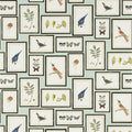 Picture Gallery Aqua Wallpaper by Sanderson