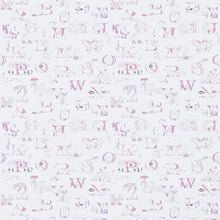 214024 ( DLIT214024 ) Alphabet Zoo Abracazoo Wallpaper by Sanderson