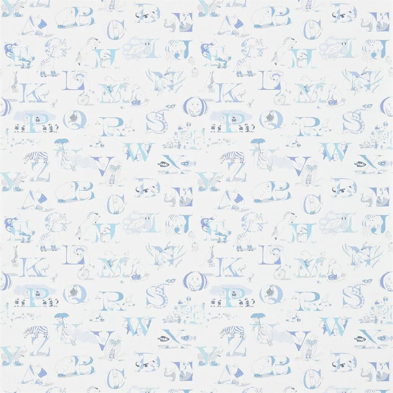 214025 ( DLIT214025 ) Alphabet Zoo Abracazoo Wallpaper by Sanderson