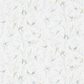 Tuileries Silver Wallpaper by Sanderson