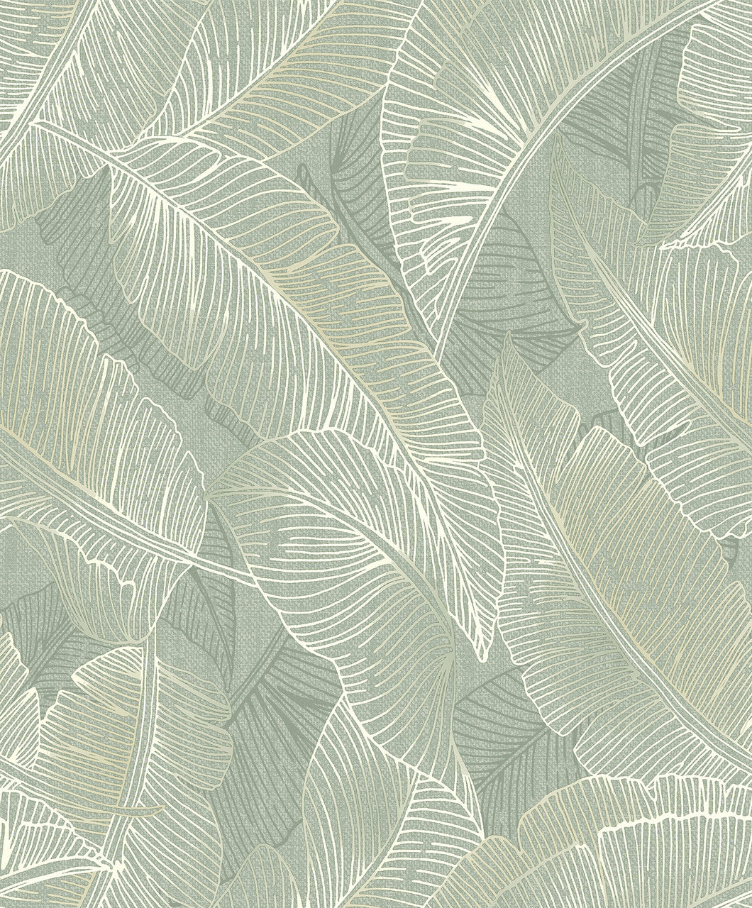 2140 Anaya Leaf Green Wallpaper by Belgravia