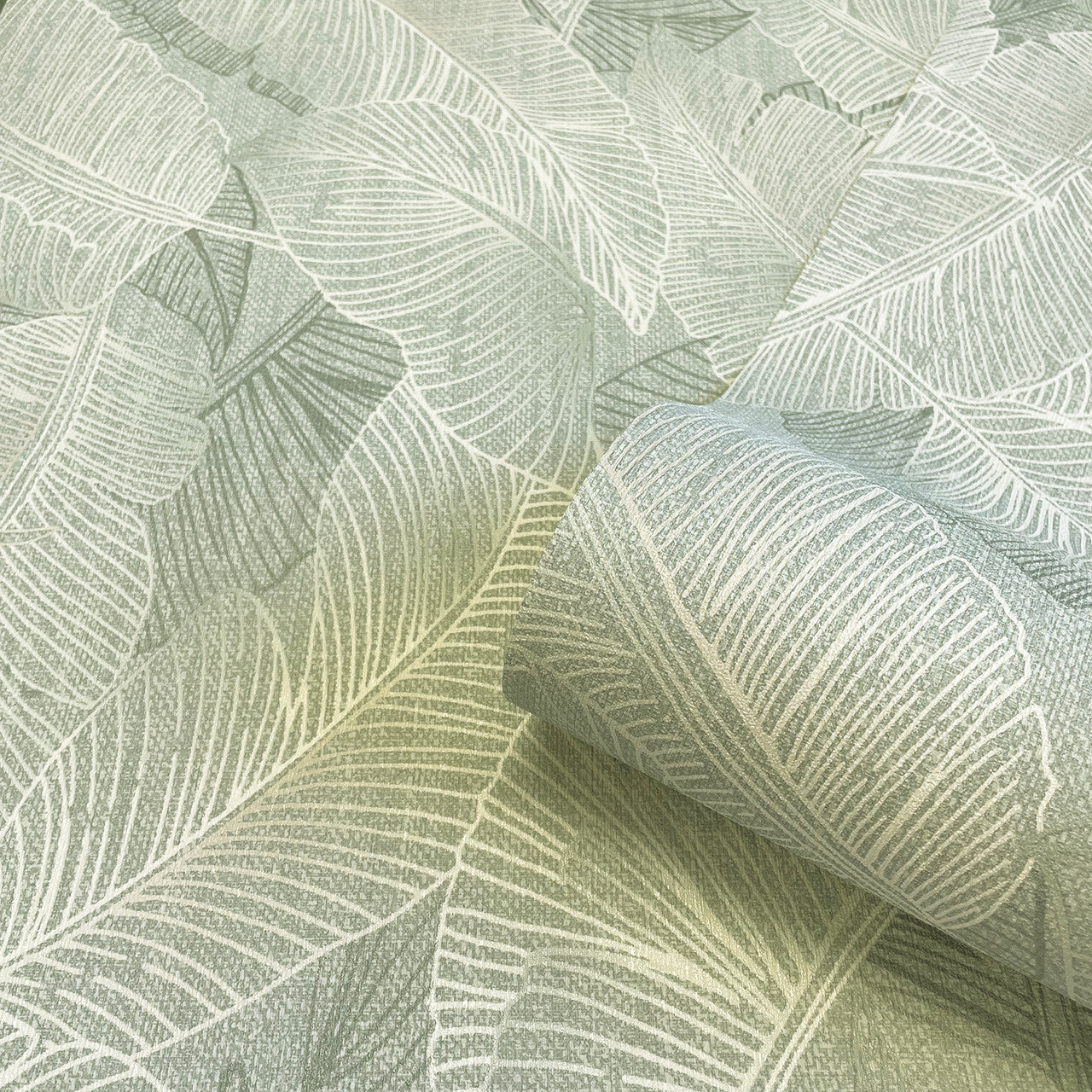 2140 Anaya Leaf Green Wallpaper by Belgravia