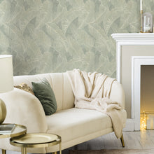 2140 Anaya Leaf Green Wallpaper by Belgravia