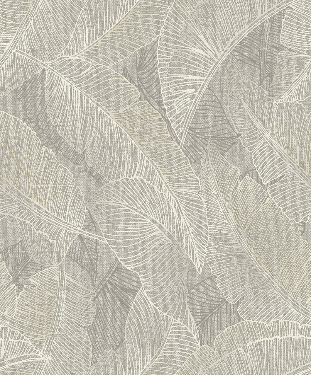 2142 Anaya Leaf Grey Wallpaper by Belgravia