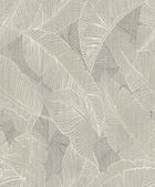 2142 Anaya Leaf Grey Wallpaper by Belgravia