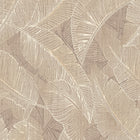 2143 Anaya Leaf Taupe Wallpaper by Belgravia