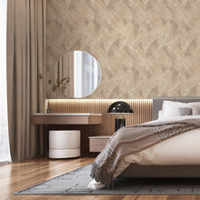 2143 Anaya Leaf Taupe Wallpaper by Belgravia
