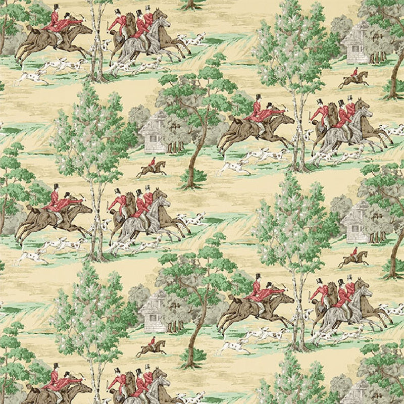 214598 ( DVIN214598 ) Tally Ho Vintage 2 Wallpaper by Sanderson
