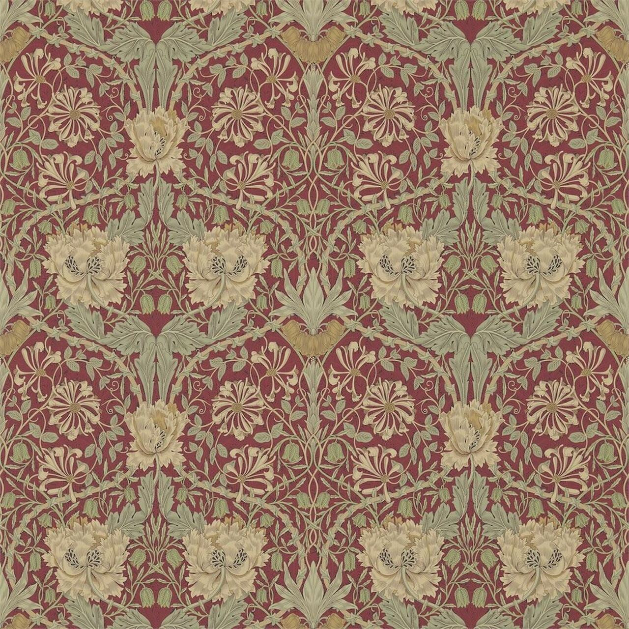214700 ( DM3W214700 ) Honeysuckle & Tulip Archive III Wallpaper by Morris & Co