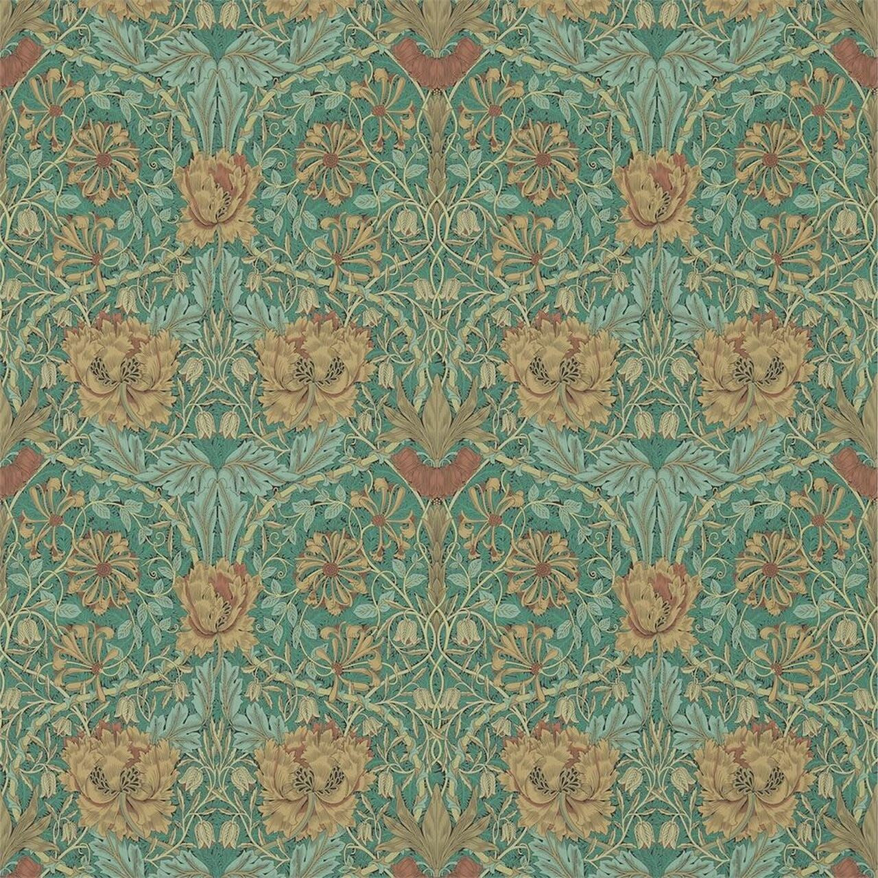 214704 ( DM3W214704 ) Honeysuckle & Tulip Archive III Wallpaper by Morris & Co