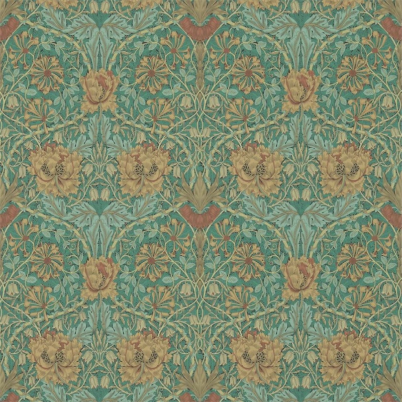 214704 ( DM3W214704 ) Honeysuckle & Tulip Archive III Wallpaper by Morris & Co