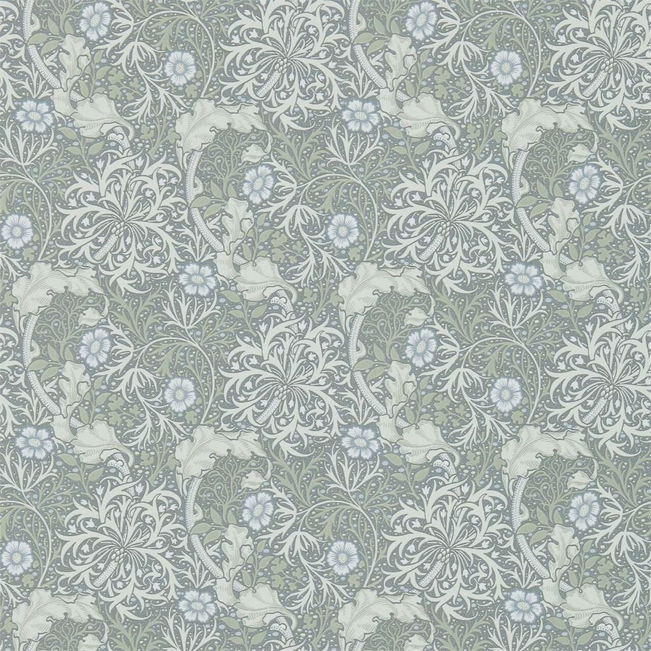 214715 ( DM3W214715 ) Morris Seaweed Archive III Wallpaper by Morris & Co