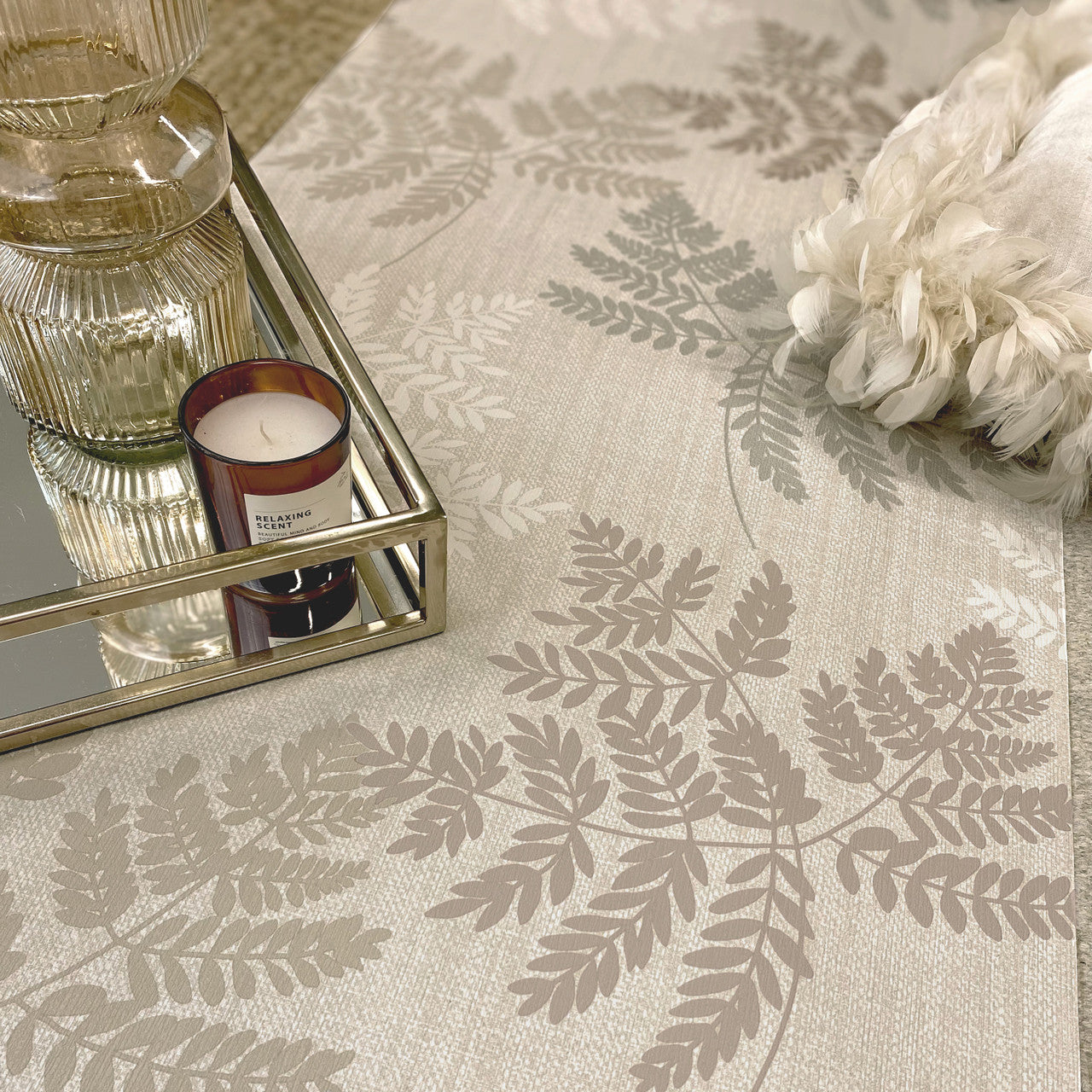 2147 Anaya Fern Cream Wallpaper by Belgravia