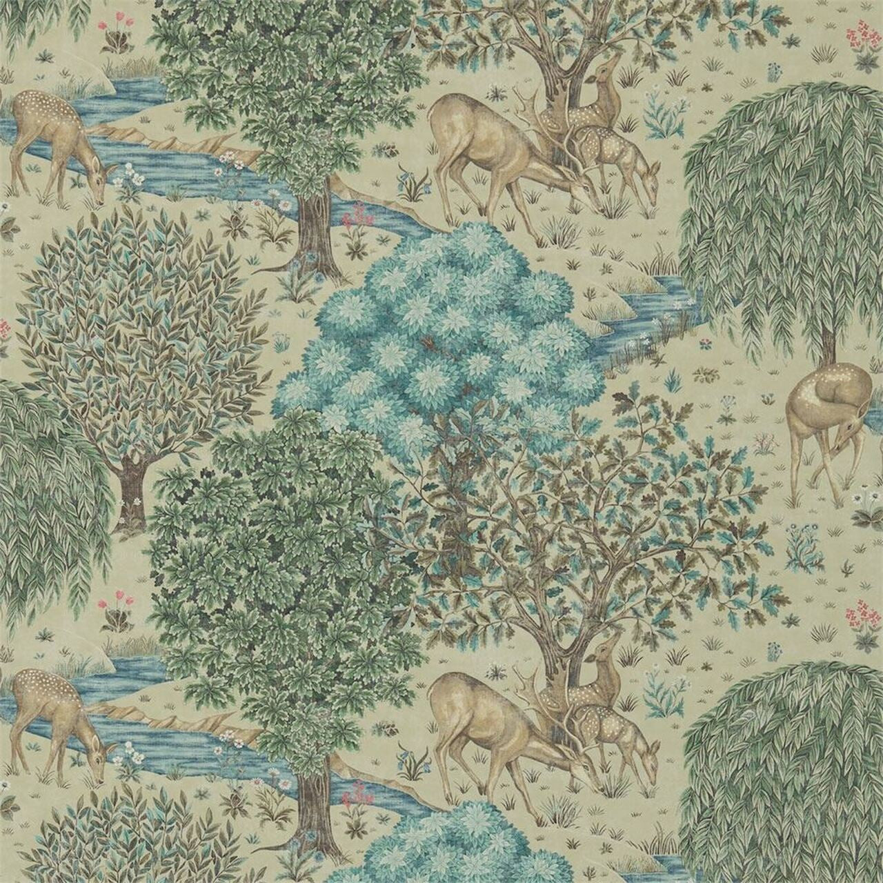 214888 ( DM3W214888 ) The Brook Archive III Wallpaper by Morris & Co