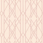 215106 Kristina Blush Geo Wallpaper By Rasch
