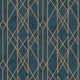 Kristina Geo Navy Wallpaper By Rasch