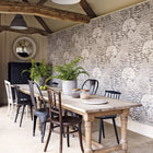215716 ( DWOW215716 ) Woodland Toile Woodland Walk Wallpaper by Sanderson