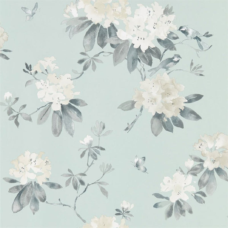 216263 Rhodera Waterperry Wallpaper by Sanderson