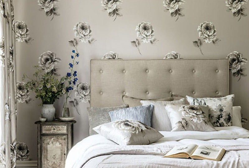 216276 Rosa Waterperry Wallpaper by Sanderson
