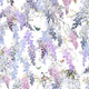 Wisteria Falls Panel A Waterperry Wallpaper by Sanderson