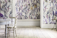 216299 Wisteria Falls Panel B Waterperry Wallpaper by Sanderson