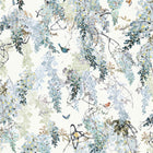 216298 Wisteria Falls Panel A Waterperry Wallpaper by Sanderson