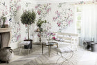 216305 Magnolia & Blossom Panel A Waterperry Wallpaper by Sanderson