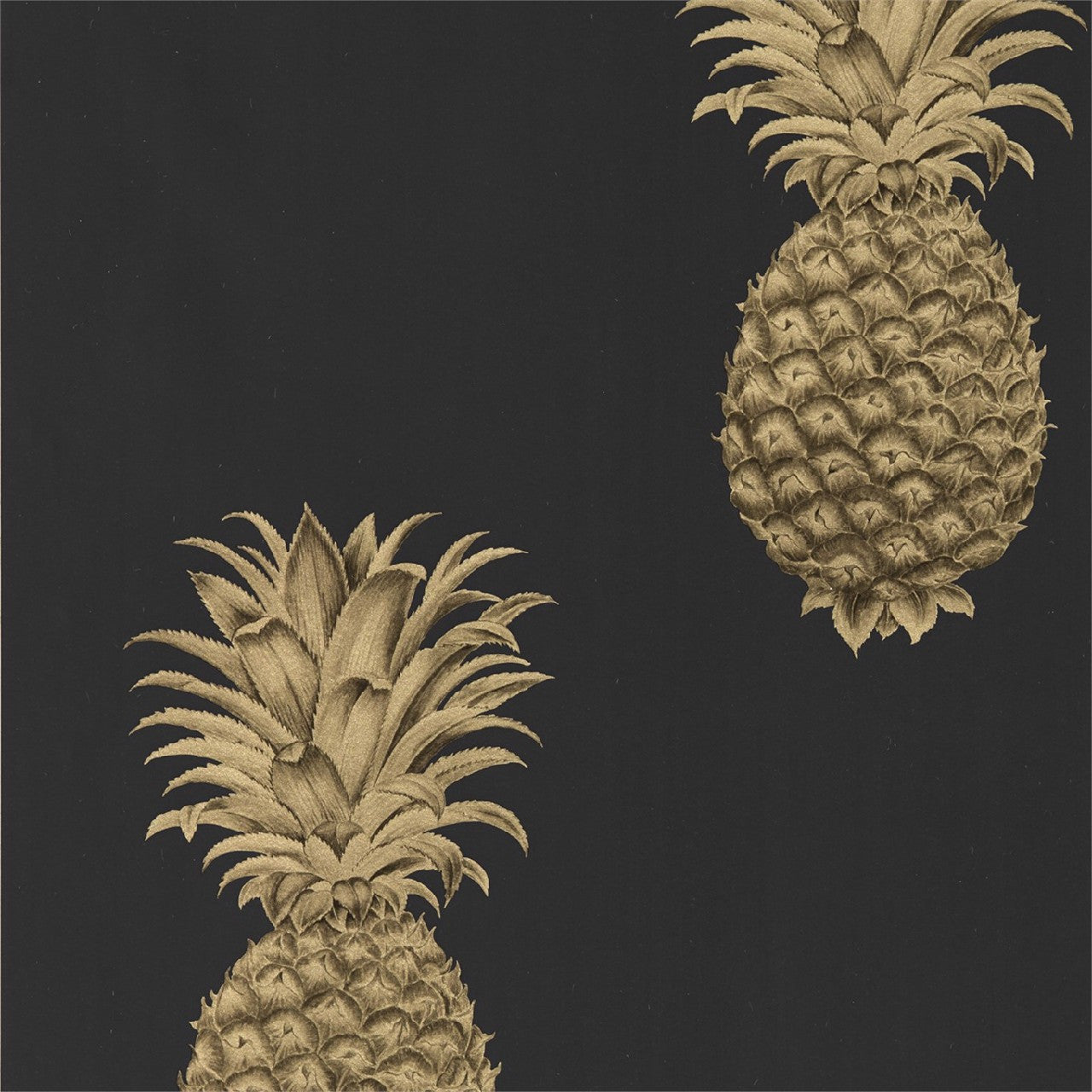 216326 Pineapple Royale Art Of The Garden Wallpaper By Sanderson