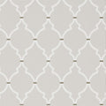 Empire Trellis Silver and Calico Wallpaper by Sanderson