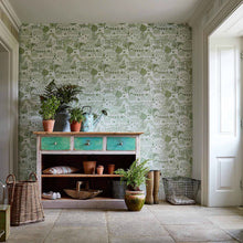 216351 The Allotment The Potting Room Wallpaper By Sanderson Home