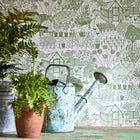 216353 The Allotment The Potting Room Wallpaper By Sanderson Home