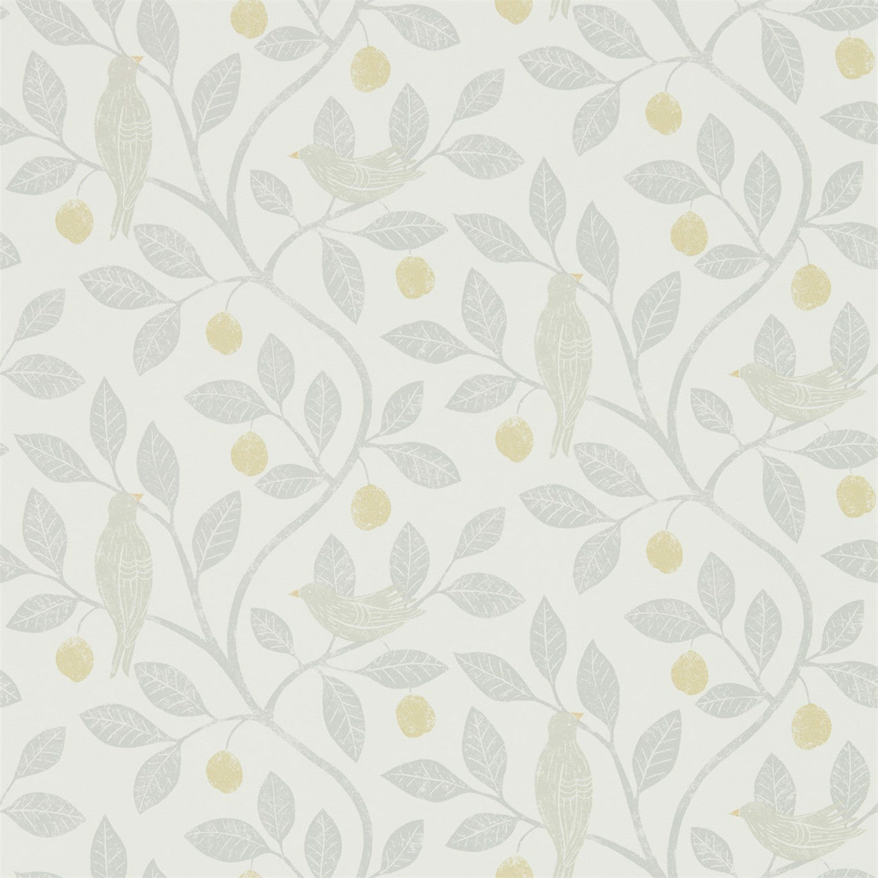 216363 Damson Tree The Potting Room Wallpaper By Sanderson Home
