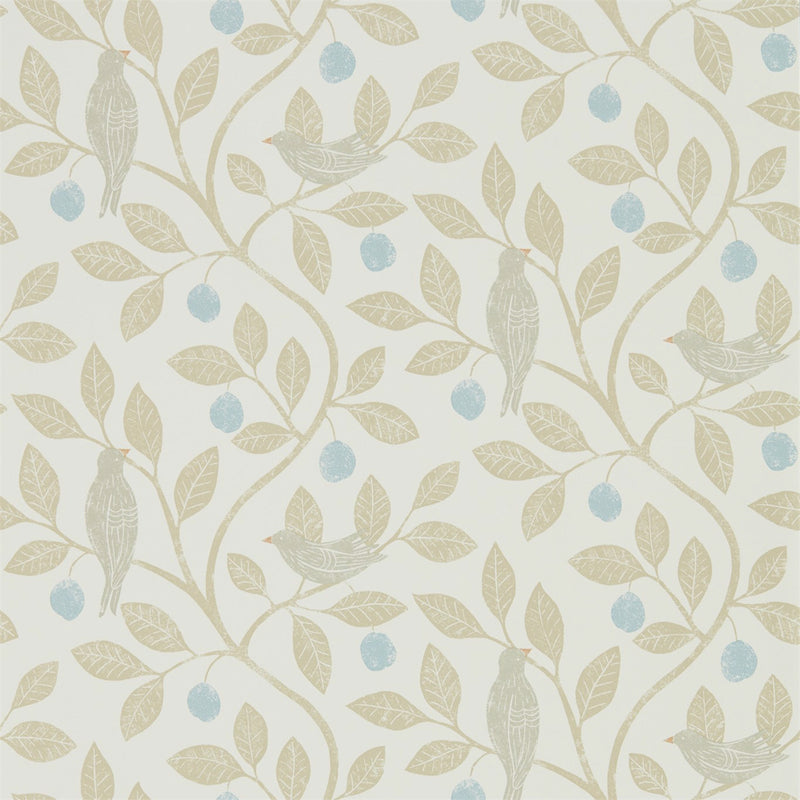 216364 Damson Tree The Potting Room Wallpaper By Sanderson Home
