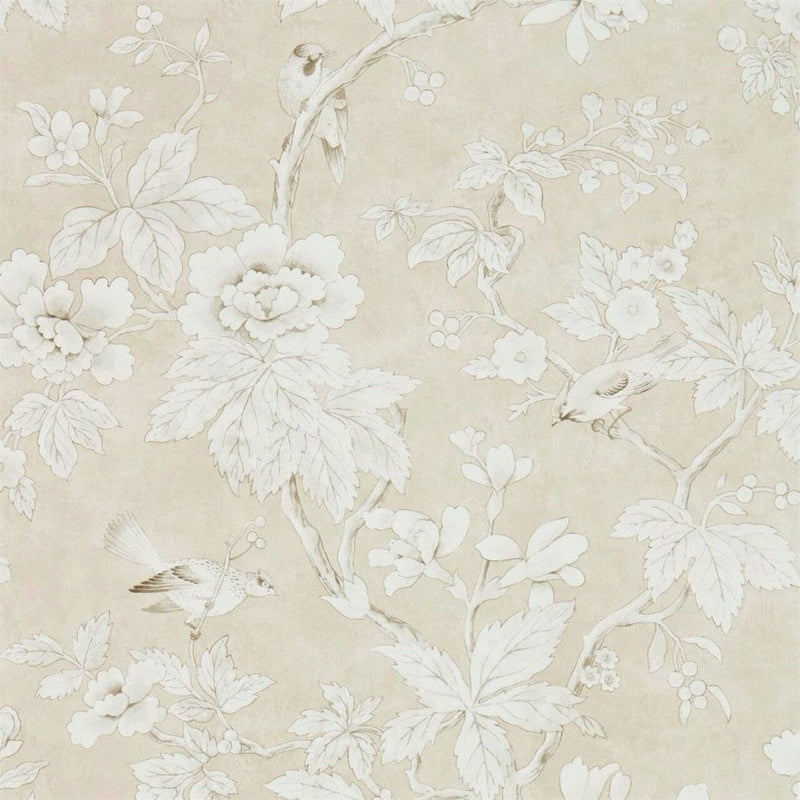 216386 Chiswick Grove Linen Chiswick Grove Wallpaper by Sanderson