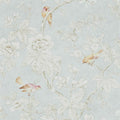 Chiswick Grove Silver Chiswick Grove Wallpaper by Sanderson
