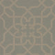 Mawton Charcoal-Gilver Chiswick Grove Wallpaper by Sanderson