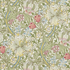 216460 Golden Lily The Craftsman Wallpaper By Morris & Co