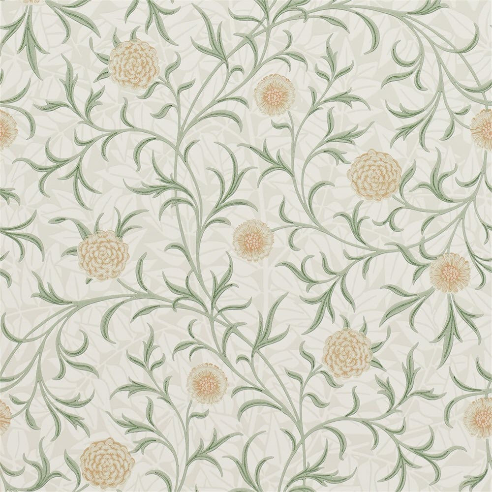 216473 Scroll The Craftsman Wallpaper By Morris & Co