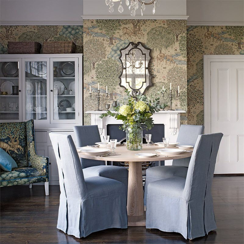 216479 The Brook The Craftsman Wallpaper By Morris & Co