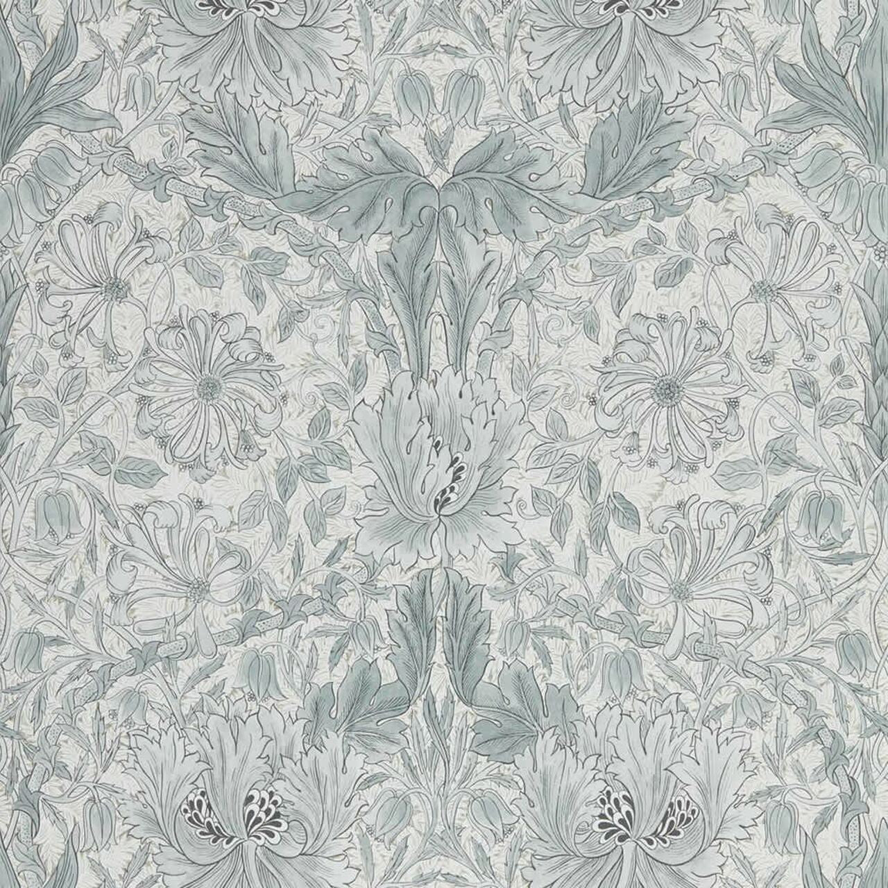 216524 Pure Honeysuckle and Tulip Pure Morris North Wallpaper By Morris & Co