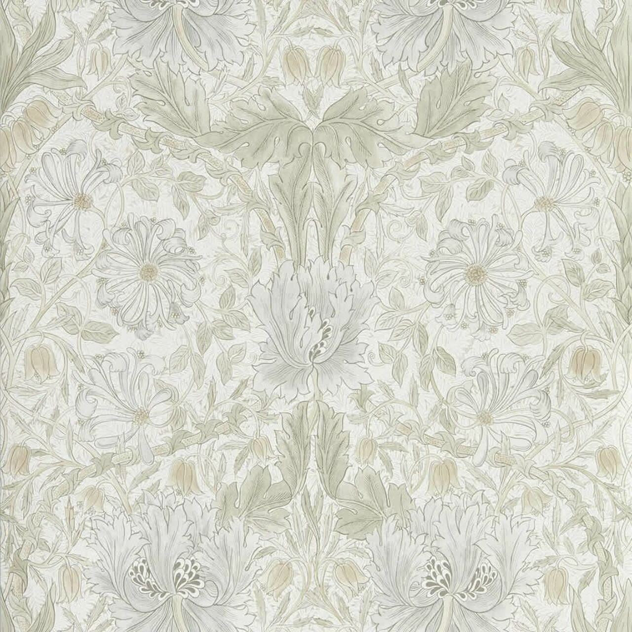 216526 Pure Honeysuckle and Tulip Pure Morris North Wallpaper By Morris & Co