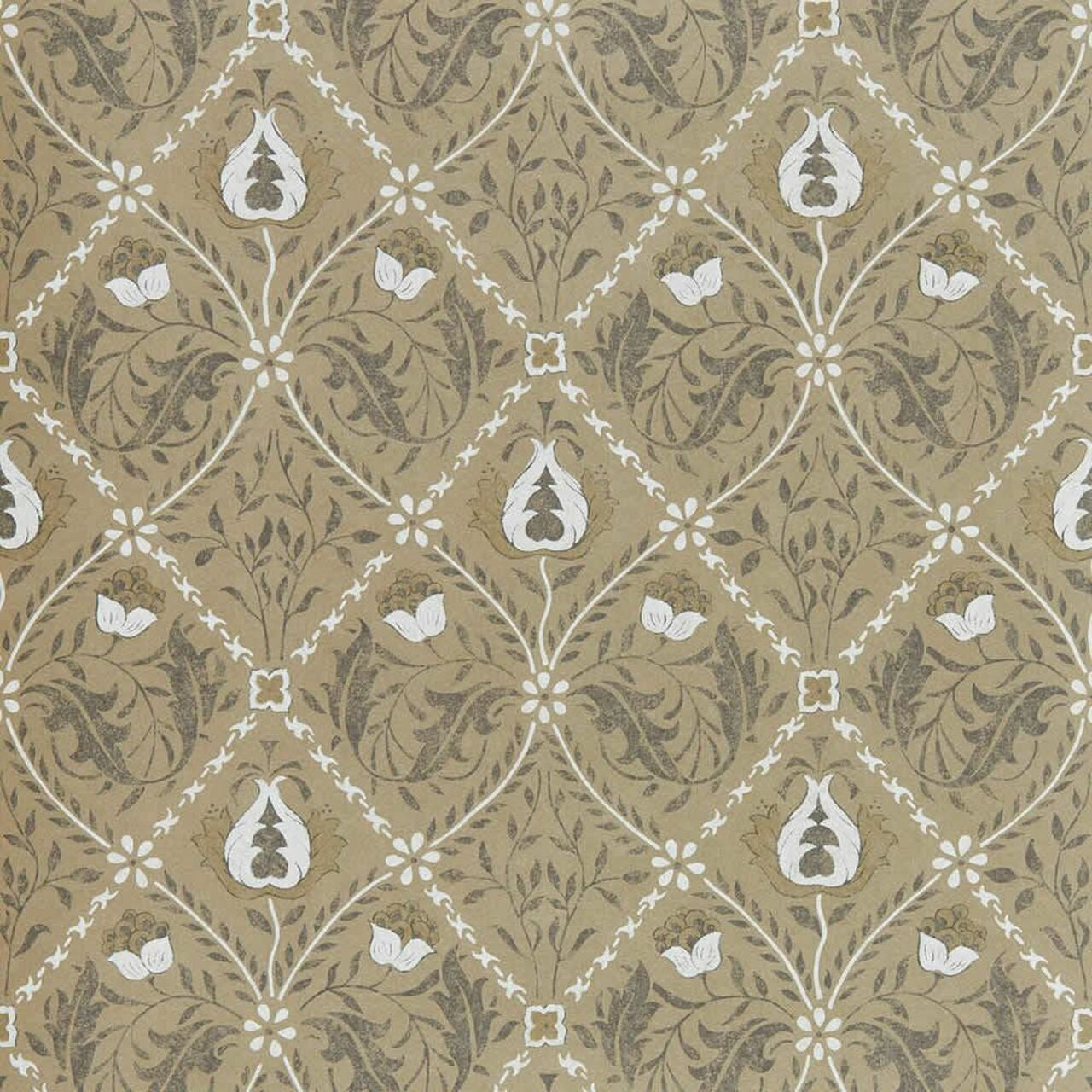 216529 Pure Trellis Pure Morris North Wallpaper By Morris & Co
