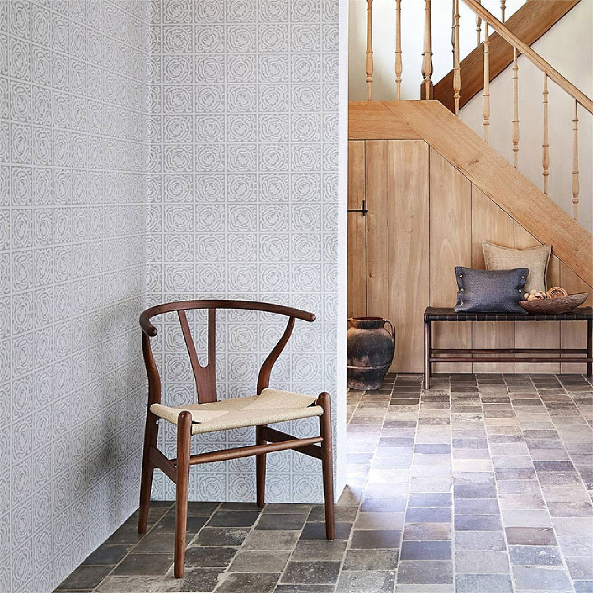 Pure Scroll Pure Morris North Wallpaper By Morris & Co