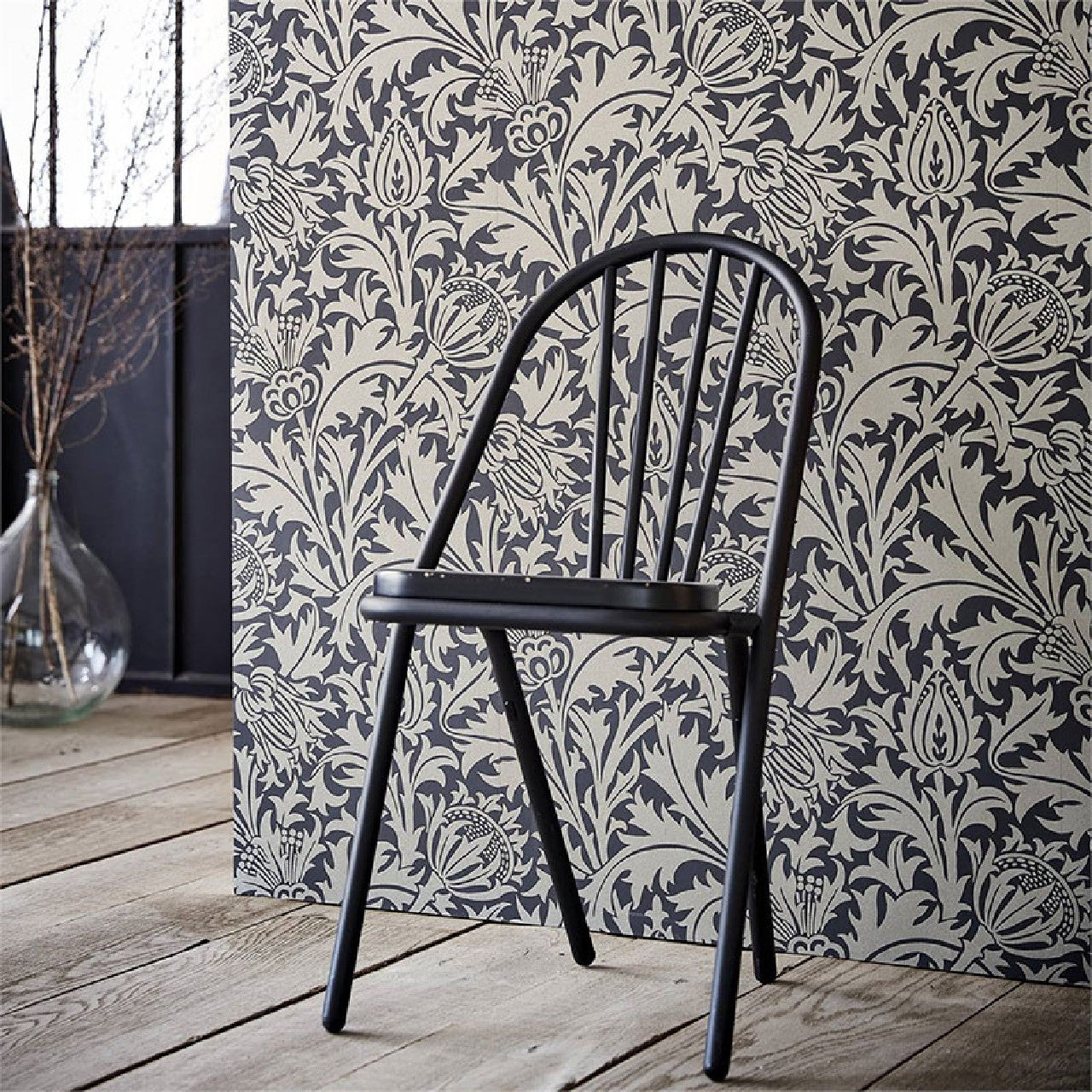 216549 Pure Thistle Pure Morris North Wallpaper By Morris & Co