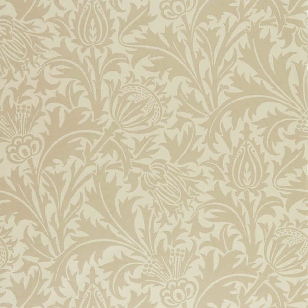 216552 Pure Thistle Pure Morris North Wallpaper By Morris & Co