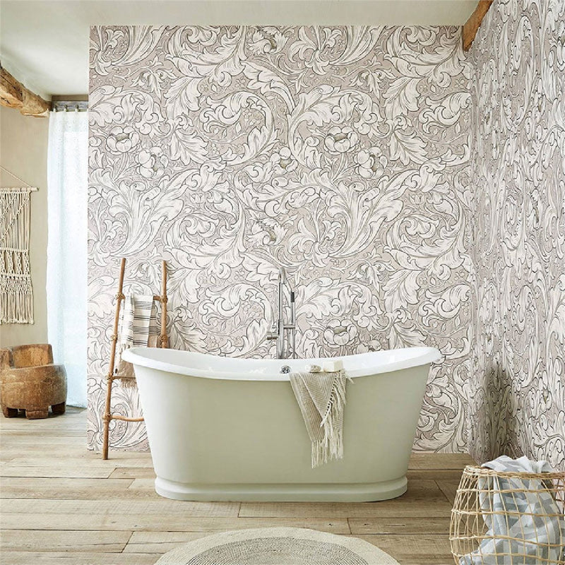 216551 Pure Thistle Pure Morris North Wallpaper By Morris & Co