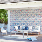 216561 ( DCOA216561 ) Beach Huts Port Isaac Wallpaper By Sanderson Home